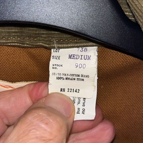 Vintage NEW SafTBak Cotton Duck Bird Hunting Shotgun Jacket M retro Altoona PA - Picture 3 of 11